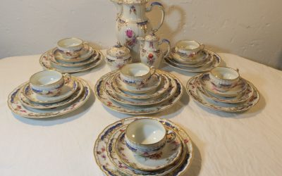KPM Berlin Porzellan Service Rocaille Dekor 64 Breslauer Stadtschloss