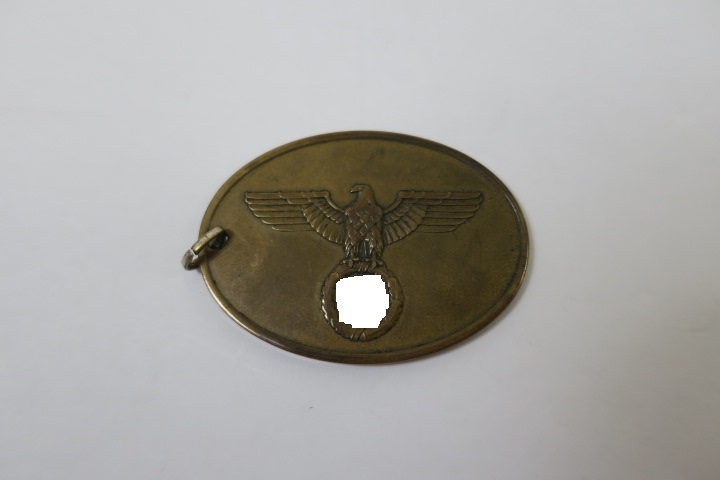 „Staatliche Kriminalpolizei“ Bronze Dienstmarke