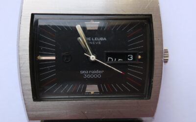 Vintage Favre Leuba Sea Raider 36000 Herren Armbanduhr