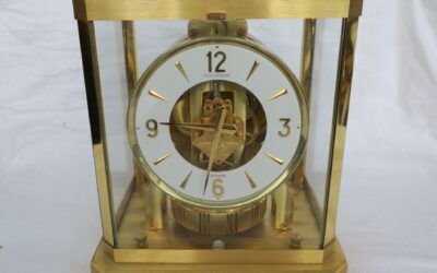 Jaeger le Coultre Atmos Kaminuhr / Uhr / Tischuhr – Schweiz Vergoldet