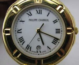 Philippe Charriol Celtic 750 Gold Armbanduhr Uhr