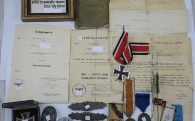 Orden / Urkunden / Dokumente Nachlass Pionier Feldwebel – Panzer Division „Windhund“