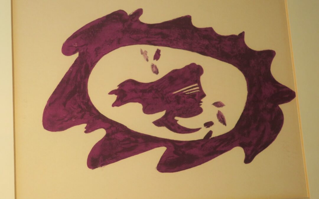 Braque Georges 1882 – 1963 Farblithographe Téte de profil