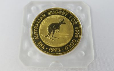 Goldmünze 1oz The Australien Känguru Nugget – Australien 1993