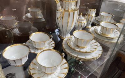 Fürstenberg Grecque Athena Porzellan Kaffeeservice 8 Personen
