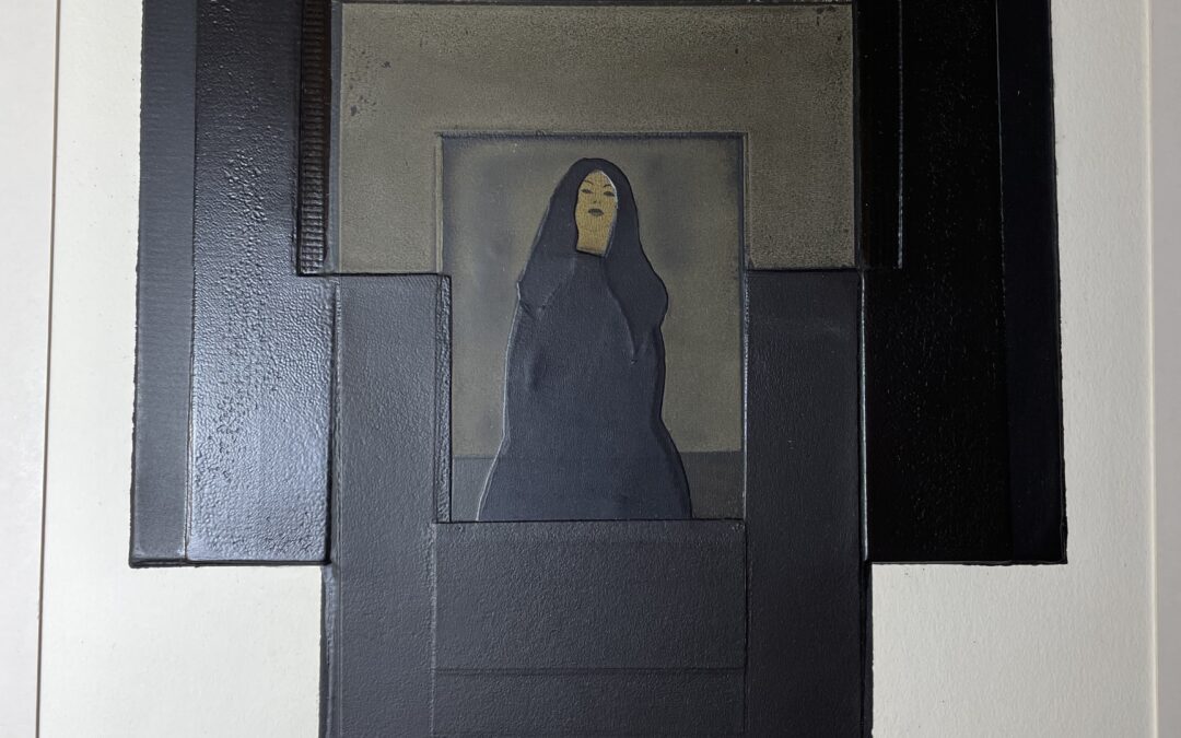 Hans Dieter Voss Bielefeld 1926-1980 Serigraphie Günters Girl 72