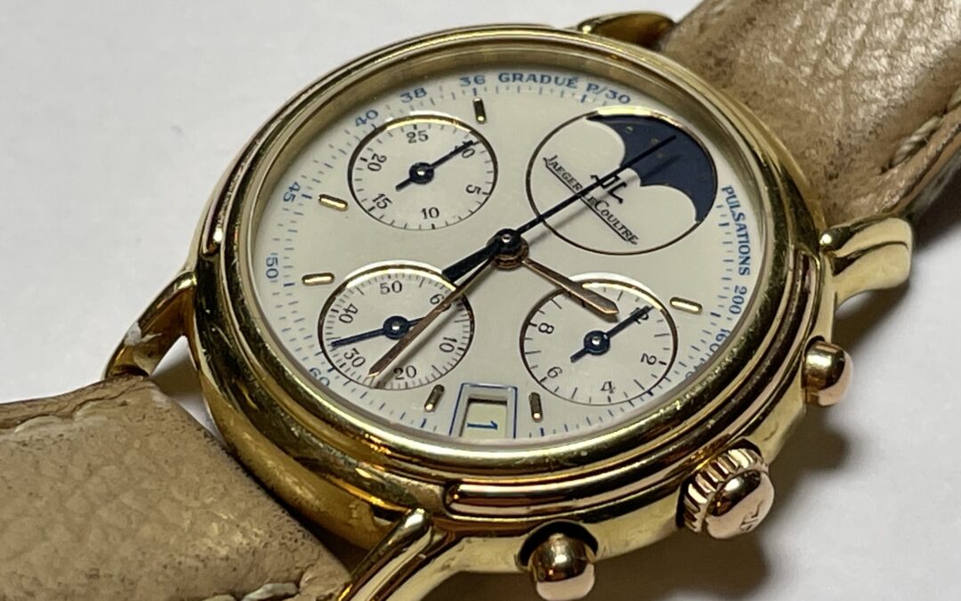 Jaeger – LeCoultre Odysseus 18K / 0,750 Gold Damen Armbanduhr Uhr