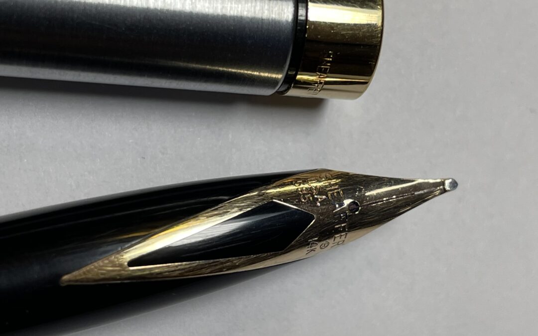 Sheaffer USA Füller Füllfederhalter 585 14K Gold Feder Edelstahl