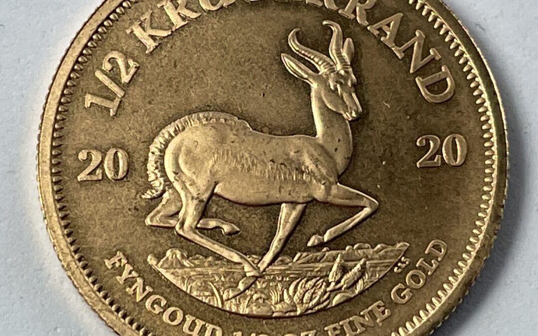 Goldmünze 1/2 oz Krügerrand / Krugerrand – 2020