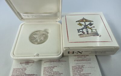 Vatikan 5 Euro 925 Silber Münze 2013 Gedenkmünze Sede Vacante