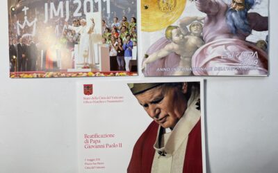 Vatikan 3x Numisbrief 2 Euro 2009 Jahr der Astronomie 2011 Weltjugendtag Madrid