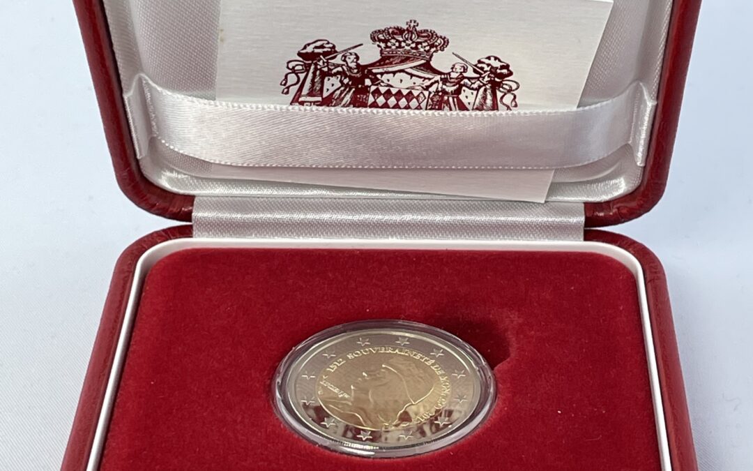 Monaco 2 Euro 2012 Lucien I Münze / Gedenkmünze PP 500 Jahre