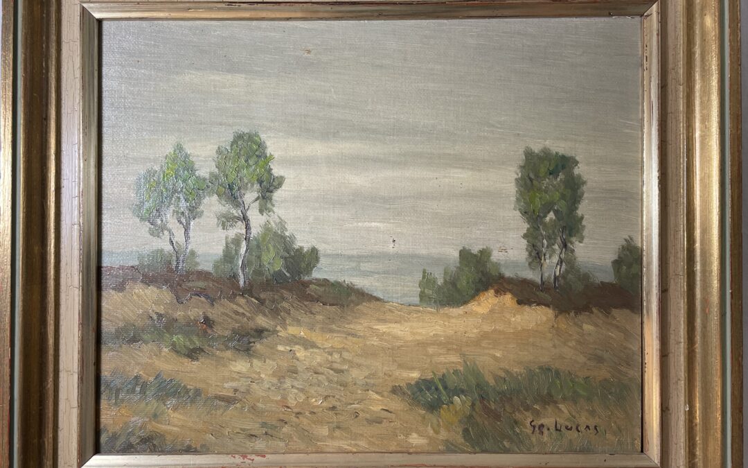 Lucas Georg 1893 – 1983 Gemälde Sennelandschaft – Paderborn