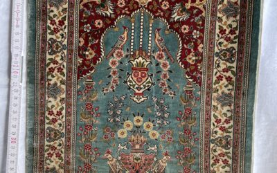 Teppich Seide / Seidenteppich Hereke Özipek Türkei Gebetsteppich