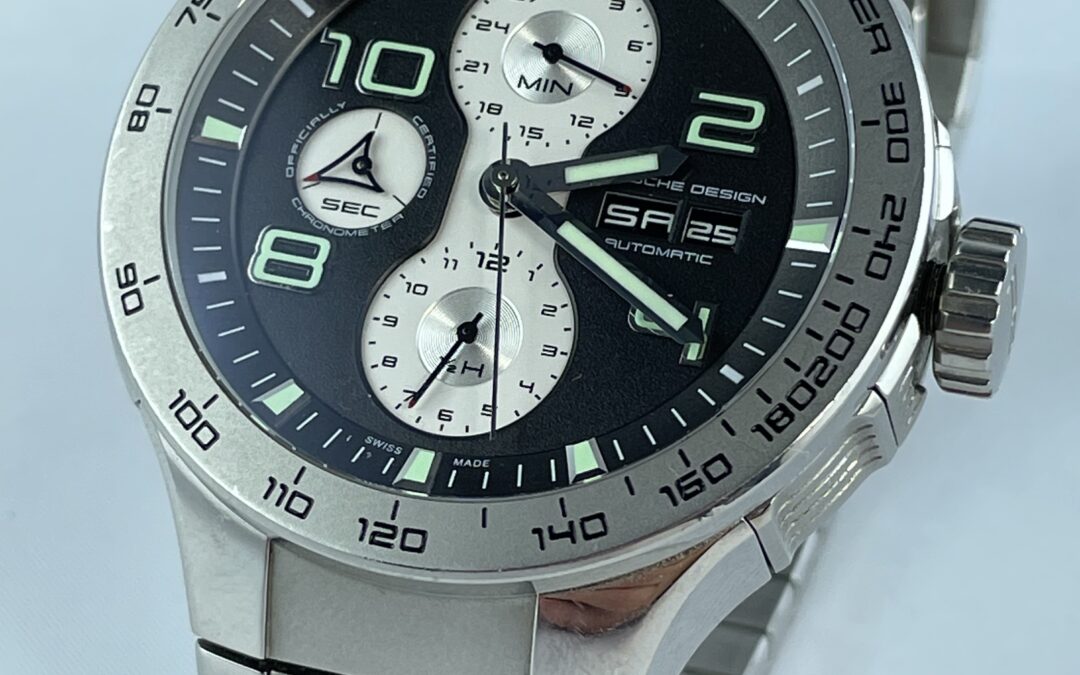 Porsche Design P`6340 Automatic Chronograph Herren Armbanduhr / Uhr P6340 Stahl