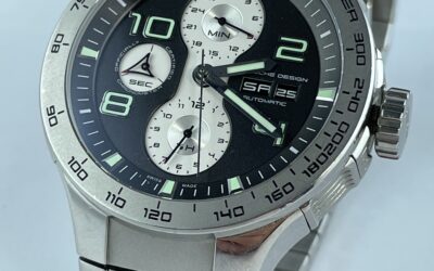 Porsche Design P`6340 Automatic Chronograph Herren Armbanduhr / Uhr P6340 Stahl