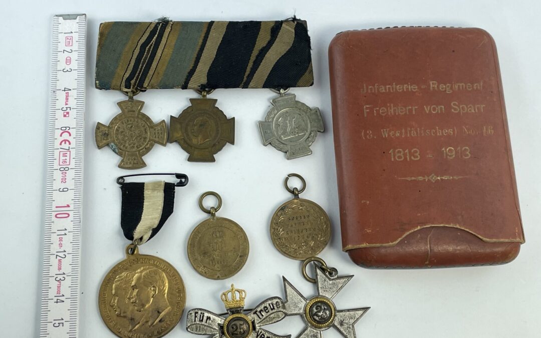 Sammlung Orden Einigungskriege Preußen Düppeler Sturmkreuz Alsen Kreuz etc.