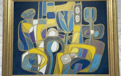 Walter Pils 1919 – 2008 Karlsruhe Gemälde Abstrakte Komposition – Modern