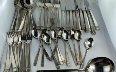Auerhahn 61 Besteck Teile Rhodos versilbert 90 – 12 Personen