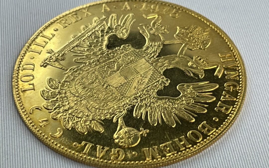 Goldmünze – 4 Dukaten Österreich   1915 Franz Joseph I – Gold