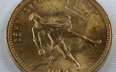 Goldmünze Tscherwonetz – 10 Rubel Russland UDSSR 1976 – Gold