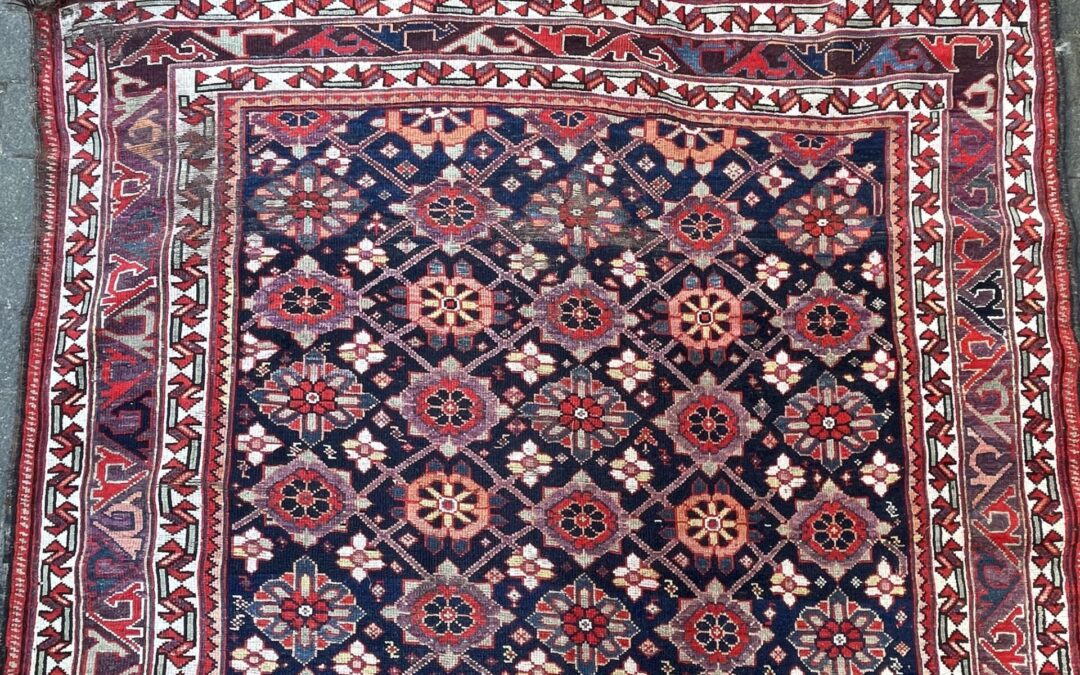 Vintage Orient Teppich Galerie Brücke 505×154 cm handgeknüpft
