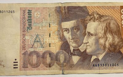 BRD Tausend Deutsche Mark 1991 – Gebrüder Grimm -Deutsche Bundesbank