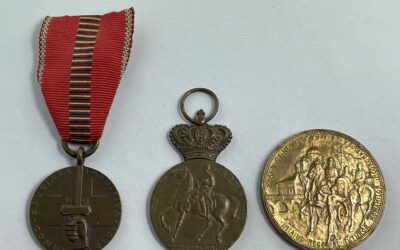 3x Rumänien – Kampf Kommunismus 1941 – Erinnerungsmedaille 1939 – Medaille 1922