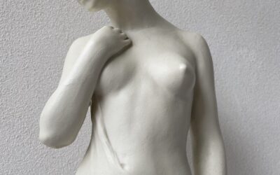 Rosenthal Porzellan Figur Weiblicher Akt große Sinnende Rudolf Kaesbach H.56 cm