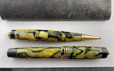 Vintage Schreibset – Parker Duofold Lady Füllfederhalter Füller Bleistift