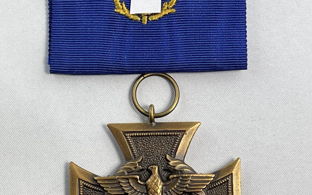 Zollgrenzschutz Ehrenzeichen Bronze Akanthuskranz Hoheitsadler mit Band