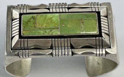 Vintage Armspange 925 Sterling Silber D Begay Türkis Navajo Indianer Bracelet