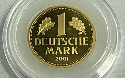 Goldmünze – Goldmark – 1 Deutsche Mark 2001