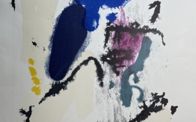 Hans Kaiser 1914-1982 Farblithographie 1970 Informel / Informelle Kunst