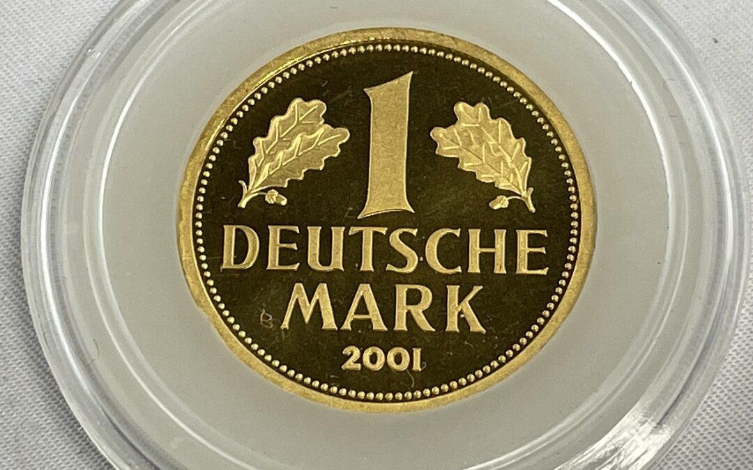 Goldmünze – Goldmark – 1 Deutsche Mark 2001