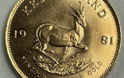 Goldmünze 1oz Krügerrand / Krugerrand – 1981