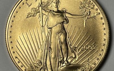 Goldmünze American Eagle 50 Dollars -1oz – USA 2005 – Goldeagle