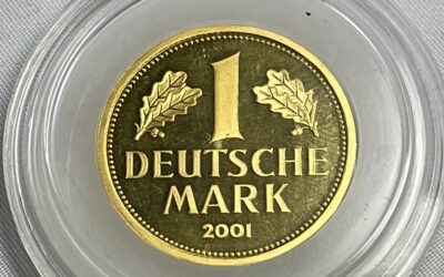 Goldmünze – Goldmark – 1 Deutsche Mark 2001