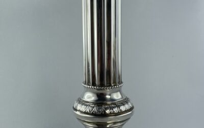 R&B Robbe & Berking Kerzenleuchter / Leuchter Modell Empire 925 Silber