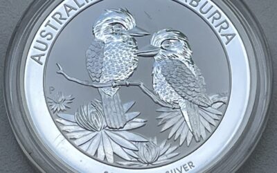1 Unze Silber Münze Kookaburra 2013 / 1 Dollar Australien