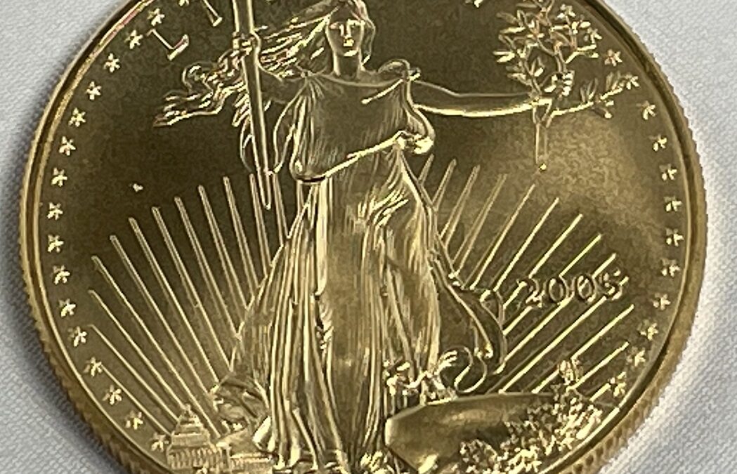 Goldmünze 1oz American Eagle 50 Dollars – USA 2005 – Goldeagle