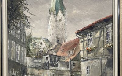 Anton Vieth Gemälde Paderborner Dom / Paderborn