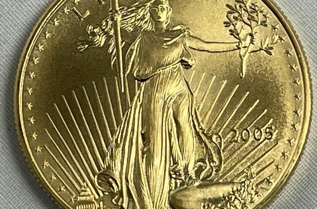 American Eagle Goldmünze 1oz 50 Dollars – USA 2005 – Goldeagle