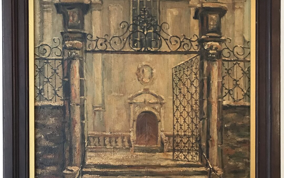 B. Schütze Gemälde Portal Marktkirche Sankt Franz Xaver Paderborn