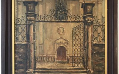 B. Schütze Gemälde Portal Marktkirche Sankt Franz Xaver Paderborn