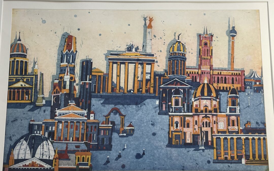 Gerhard Hofmann *1960 Radierung / Farbradierung Berlin 2002