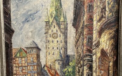 Struck Josef 1889–1963 Gemälde Paderborn / Paderborner Dom
