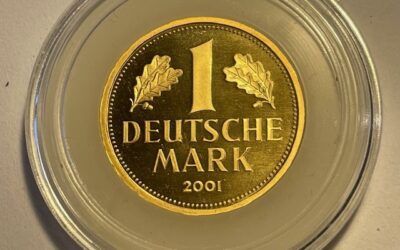 Goldmünze – Goldmark – 1 Deutsche Mark 2001