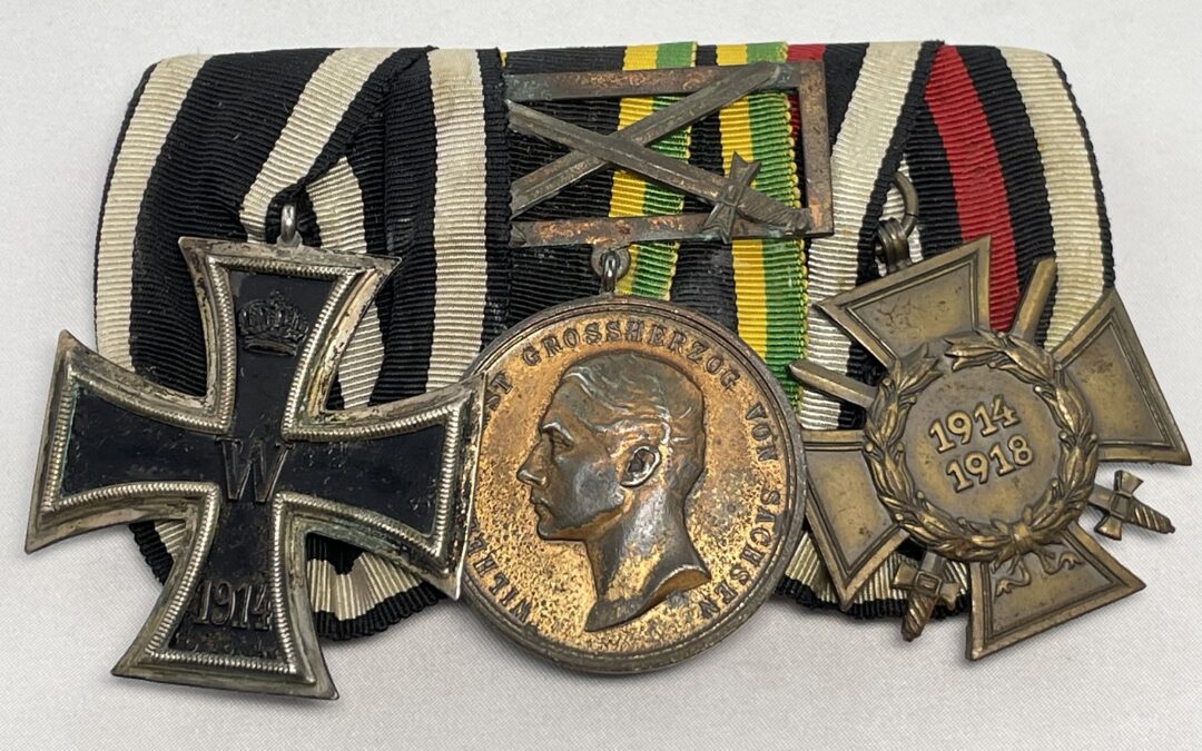 Ordensspange Sachsen Weimar EK II – Ehrenzeichen – Ehrenkreuz Frontkämpfer 1914