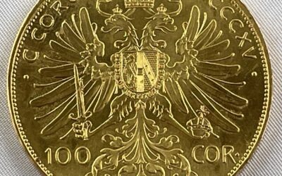 Goldmünze – 100 Kronen Österreich Franz Joseph I 1915 Nachprägung – Gold